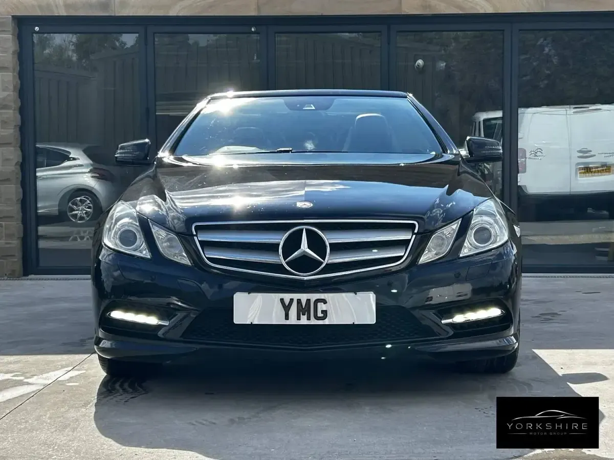 Used Mercedes E220 2013 Black Cabriolet