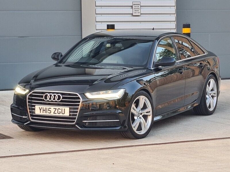Black Used 2015 Audi A6 S-Line Sedan | £7,995 (Fair price) - Image 1/4