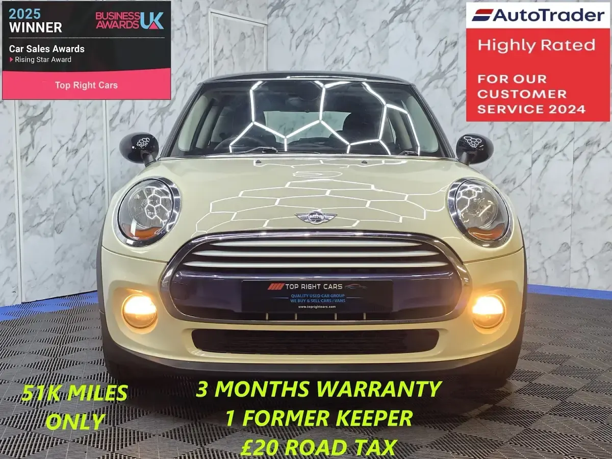 Used Mini Cooper Hatch 136 HP (100 kW) 2015 White Hatchback