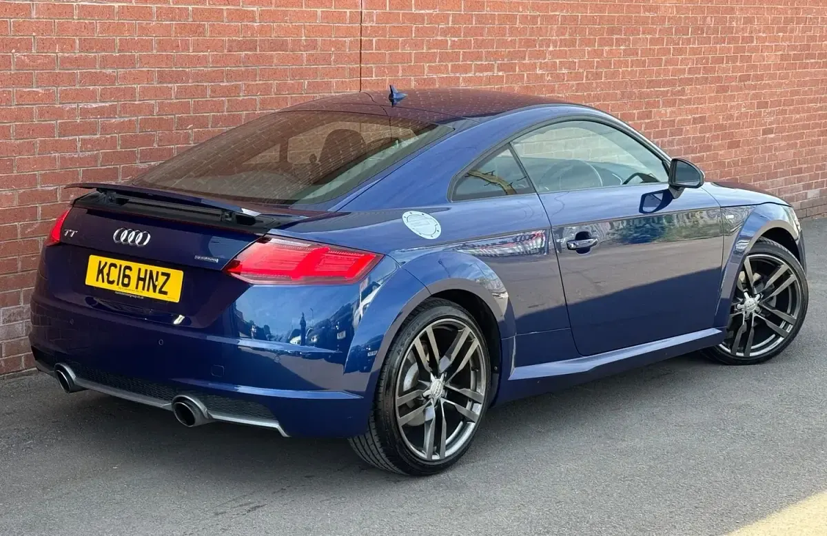 Used Audi TT S-Line 2016 Blue Coupe