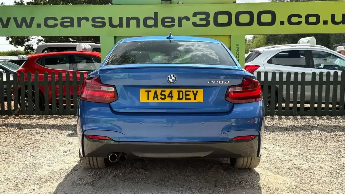 Used BMW 220 M Sport 190 HP (139 kW) 2016 Blue Coupe