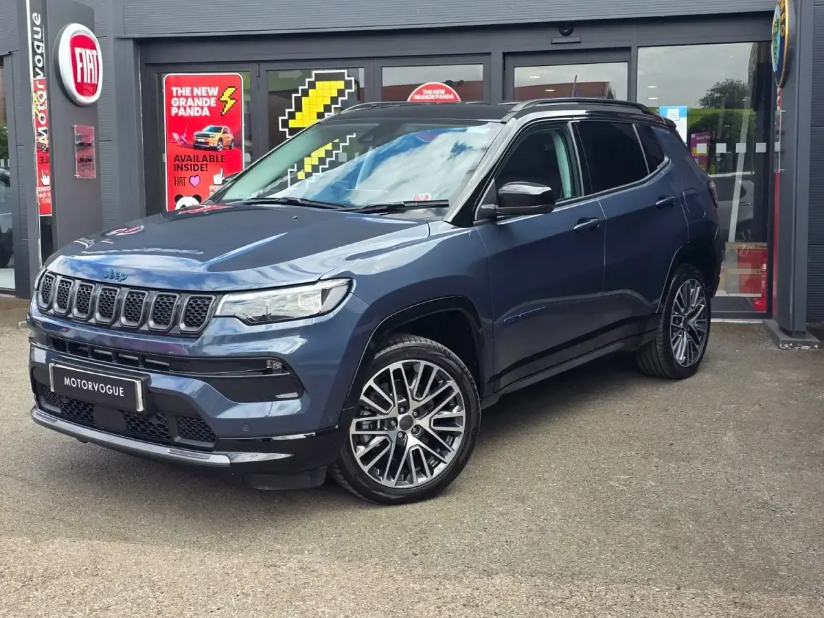 Ny Jeep Compass Summit 2025 Blå SUV