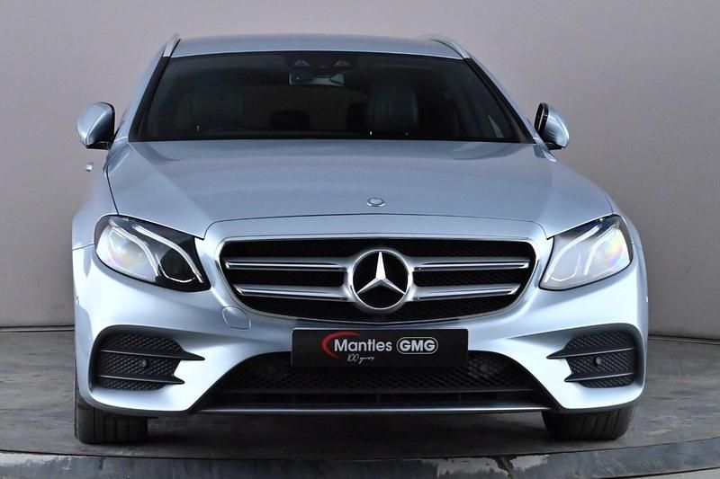 Used Mercedes E220 AMG line 194 HP (142 kW) 2017 Silver Estate