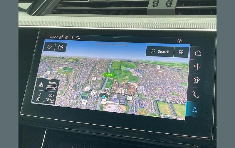 Used Audi Q8 e-tron Black Edition 300 kW (408 HP) 2024 Blue SUV