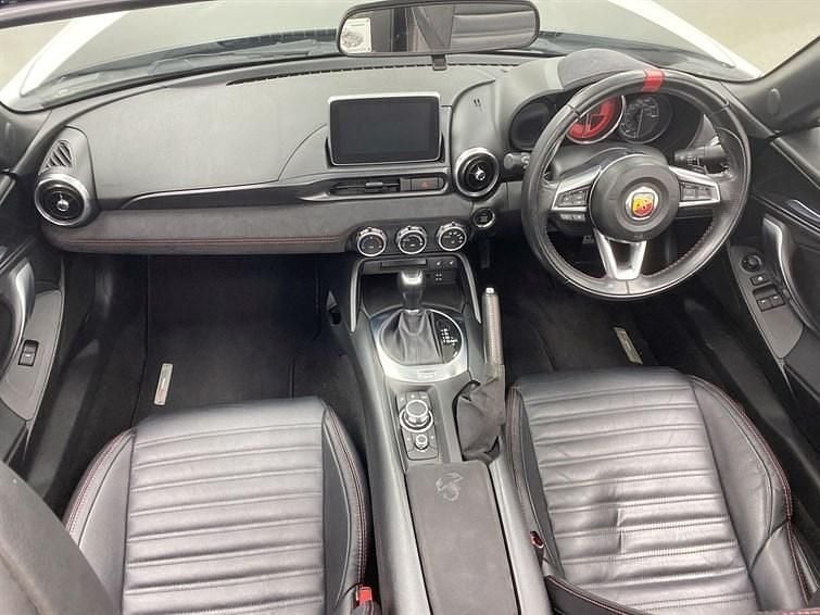 Used Abarth 124 Spider 170 HP (125 kW) 2016 White Cabriolet