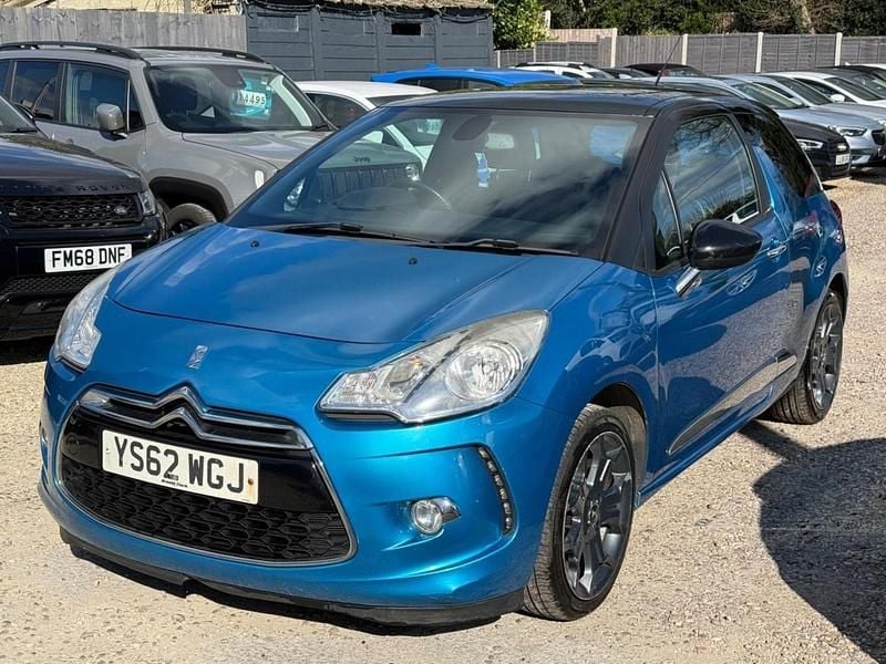 Used Citroën DS3 110 HP (80 kW) 2013 Blue Hatchback