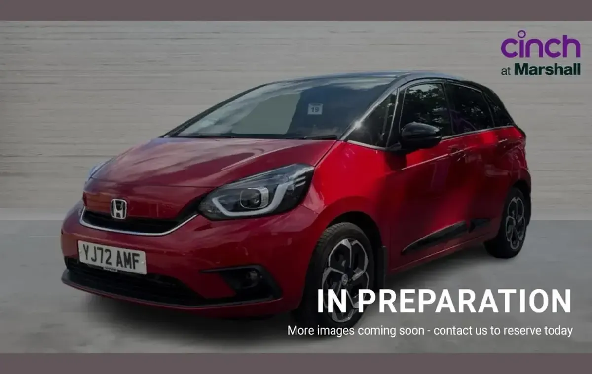 Used Honda Jazz Hybrid 109 HP (80 kW) 2022 Red Hatchback