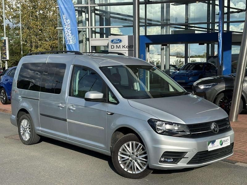 Silver Used 2016 VW Caddy Maxi Life Life MPV | £14,500 (Fair price) - Image 1/4
