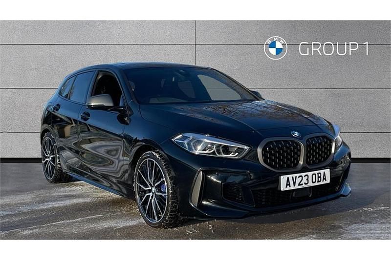 Black Used 2023 BMW M135 Comfort Edition Hatchback | £27,991 (Fair price) - Image 1/4