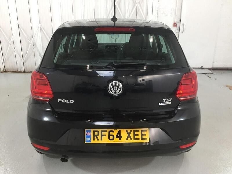 Used VW Polo SE 90 HP (66 kW) 2014 Black Hatchback