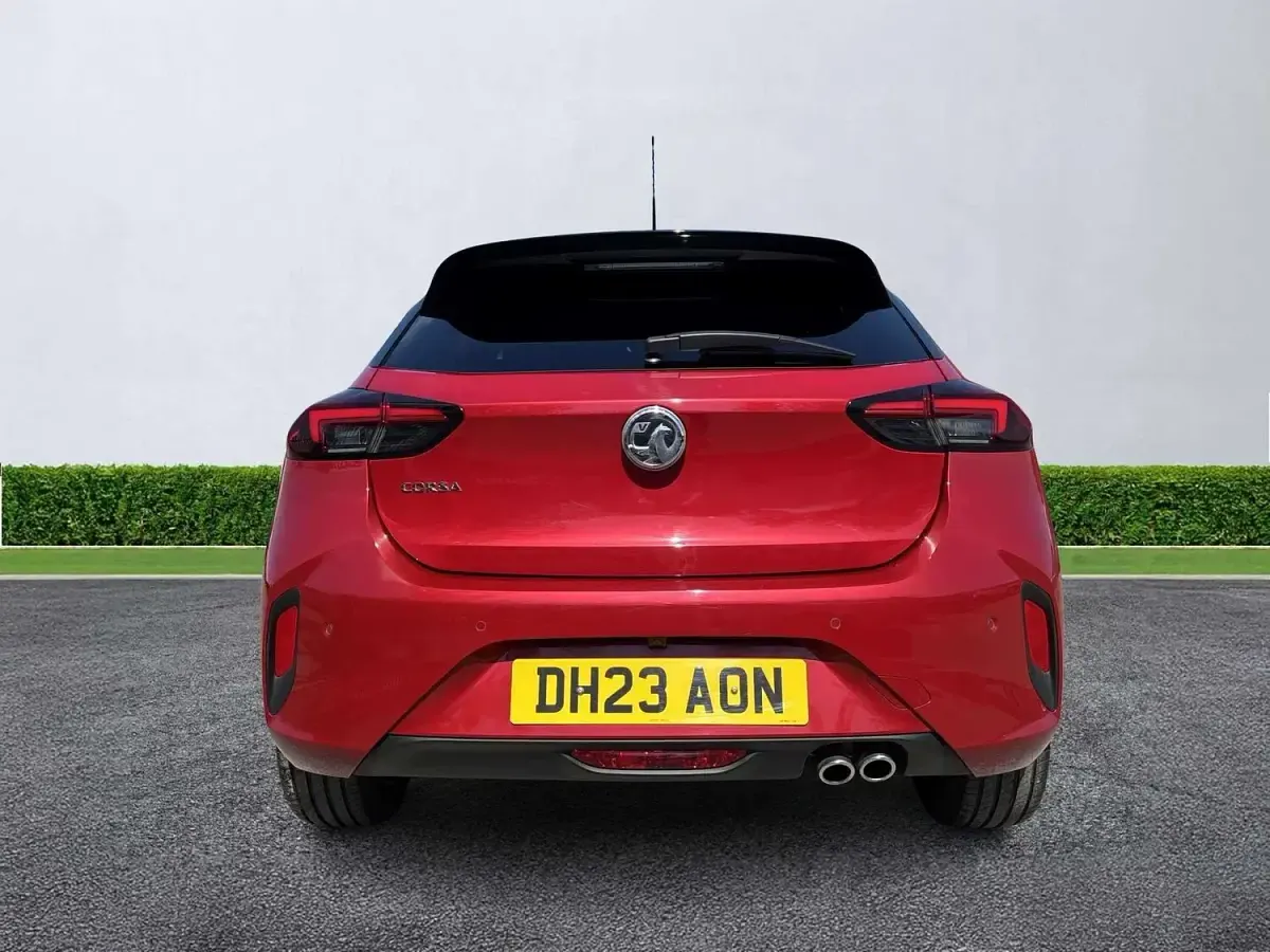 Used Vauxhall Corsa Ultimate 130 HP (95 kW) 2023 Red Hatchback