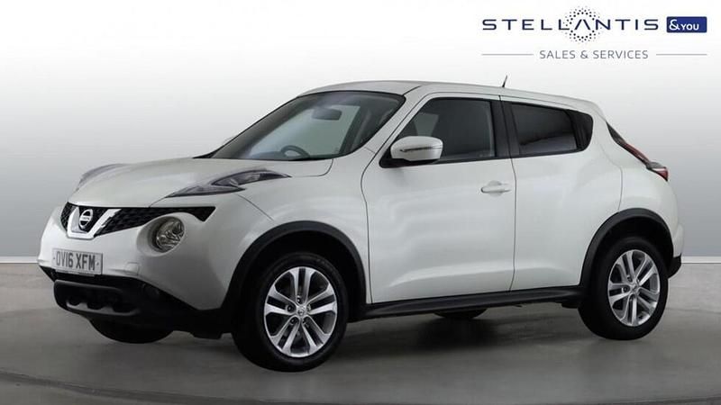 Used Nissan Juke Acenta 113 HP (83 kW) 2016 White SUV