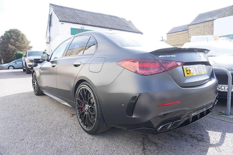 Used Mercedes C63 AMG Premium Plus 2024 Grey Sedan