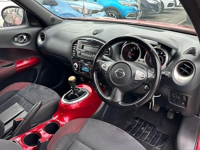 Used Nissan Juke Acenta 190 HP (139 kW) 2010 Red SUV