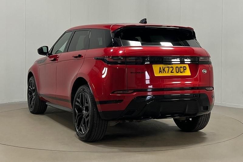 Used Land Rover Range Rover evoque 204 HP (150 kW) 2022 Red SUV