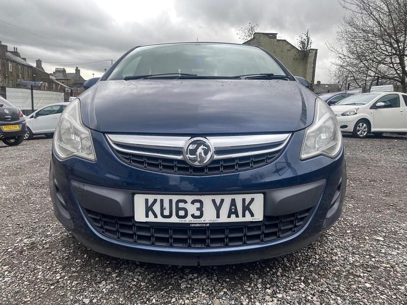 Used Vauxhall Corsa S 95 HP (69 kW) 2013 Blue Hatchback