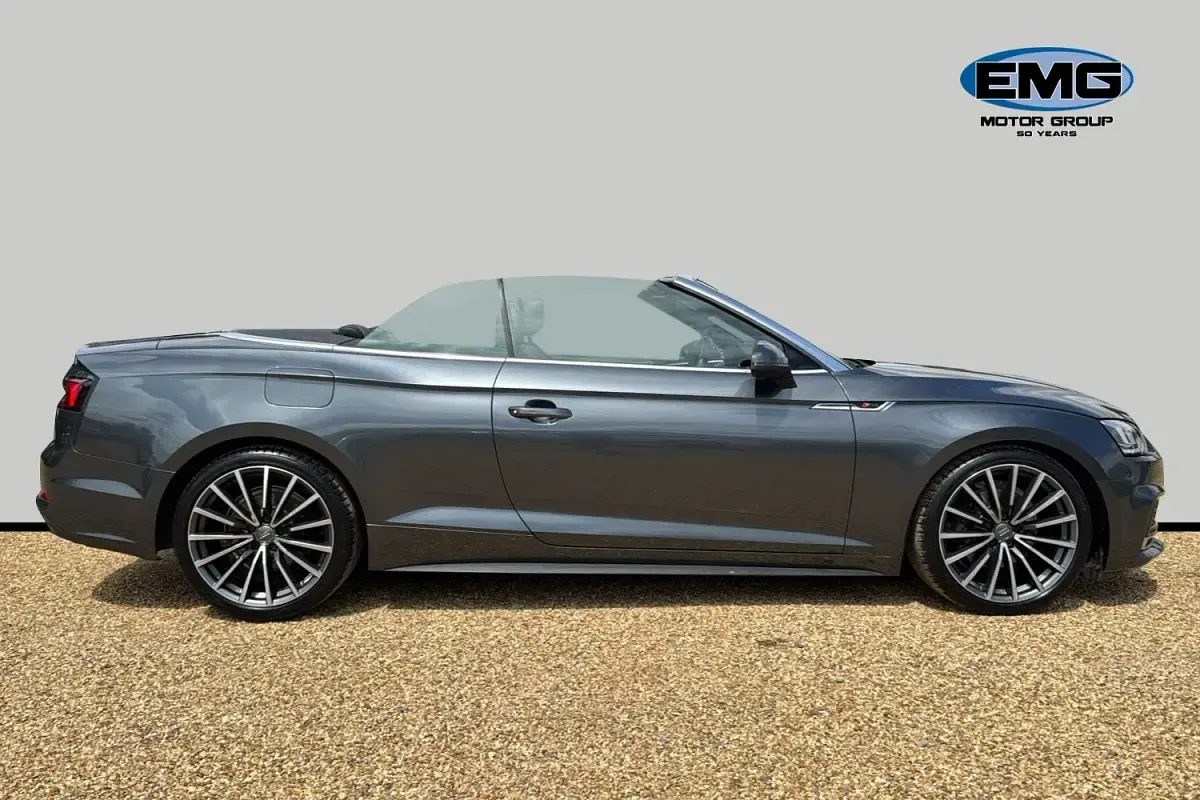 Used Audi A5 Cabriolet S-Line 2019 Grey Cabriolet