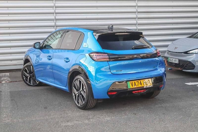 Used Peugeot e-208 GTi 114 kW (156 HP) 2025 Blue Hatchback