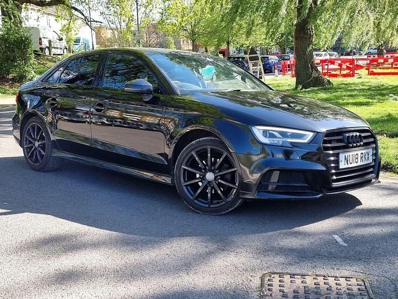 Black Used 2018 Audi A3 Black Edition Sedan | £8,999 (Super price) - Image 1/4