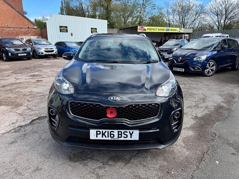 Begagnad Kia Sportage 2016 Svart SUV