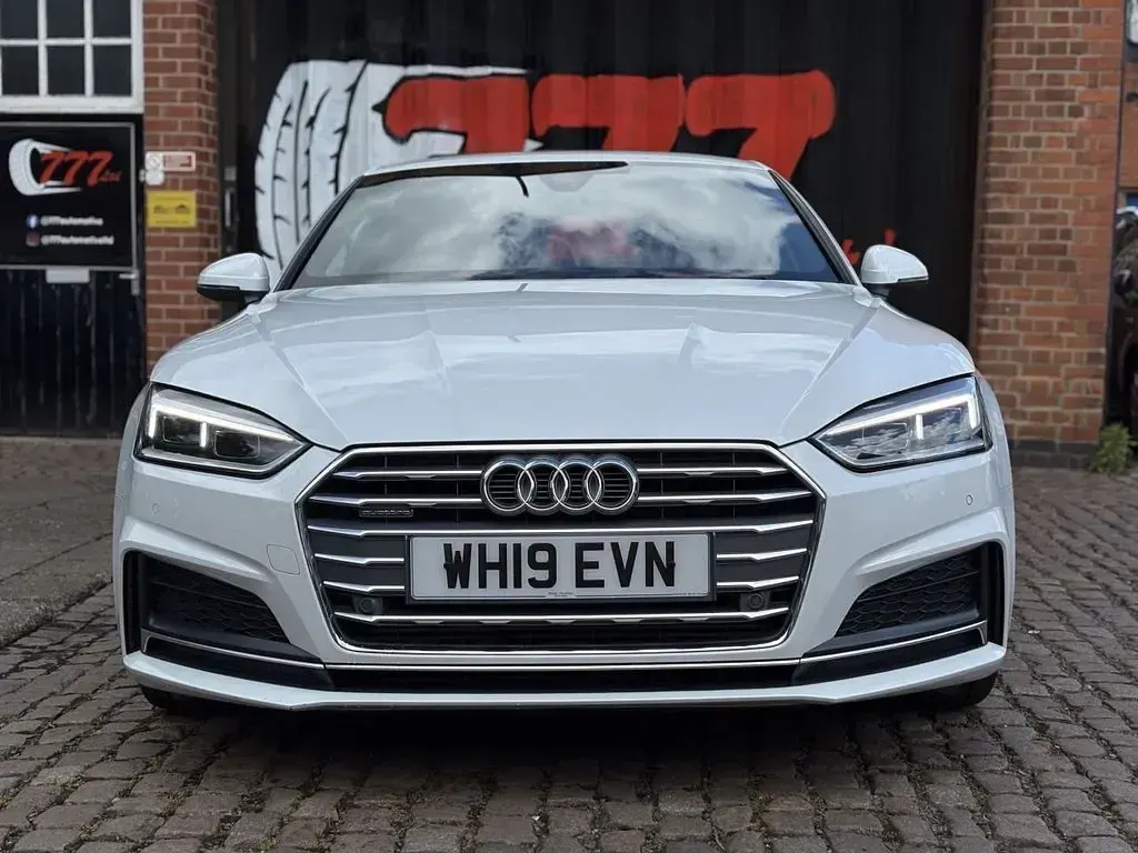 Used Audi A5 S-Line 2019 White Coupe