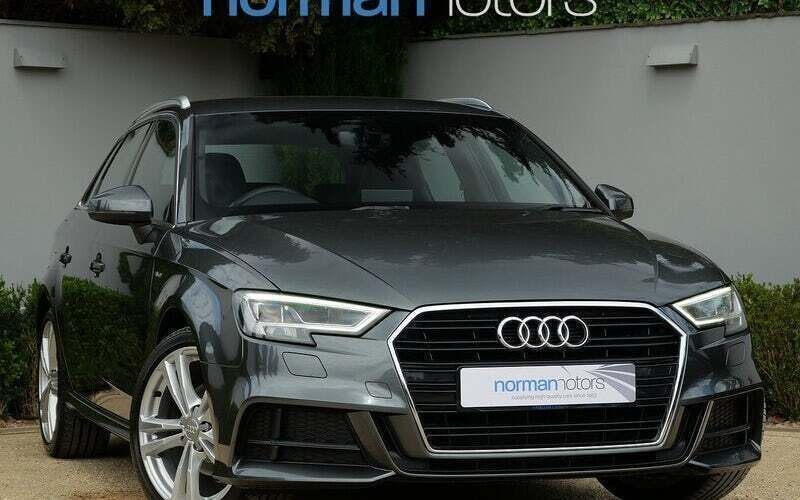Grey Used 2019 Audi A3 Sportback S-Line Hatchback | £14,495 (Good price) - Image 1/3
