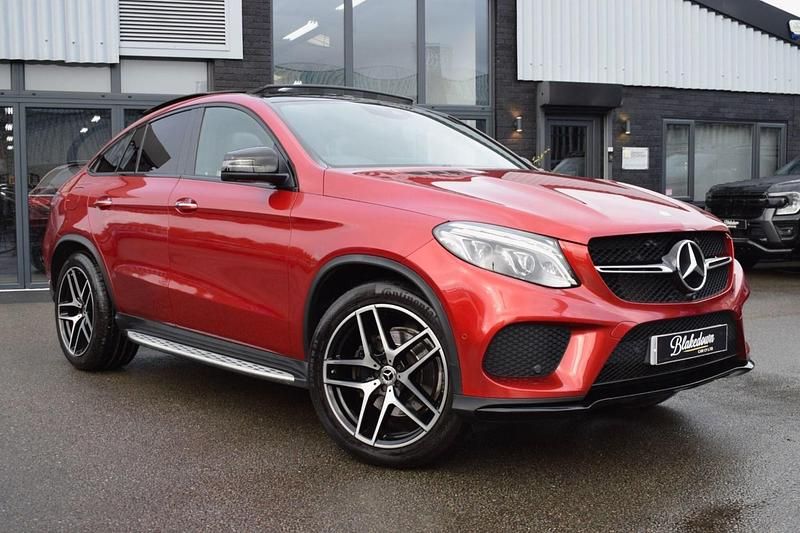 Used Mercedes GLE350 AMG Line Premium Plus 2016 Red Coupe