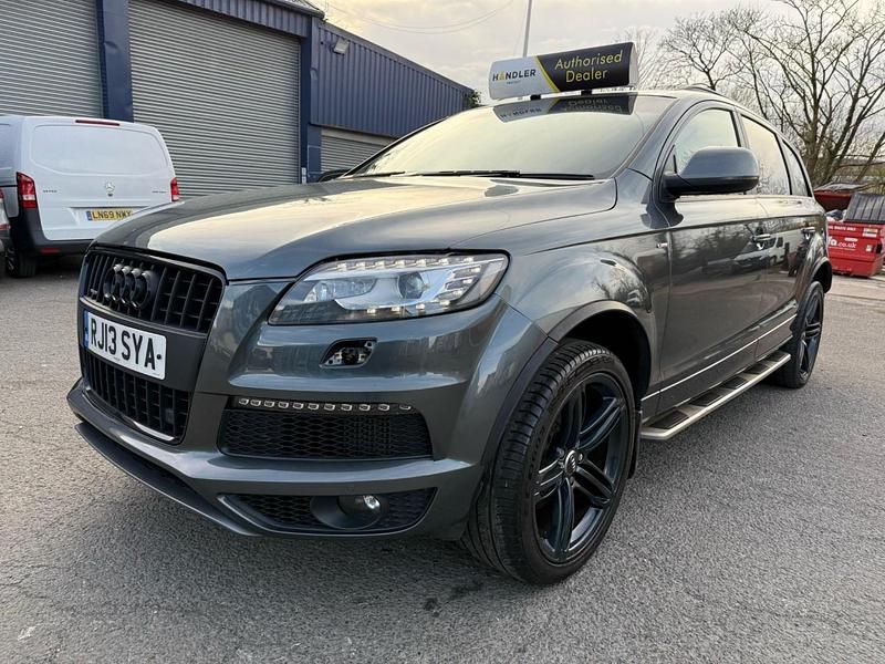 Used Audi Q7 S-line plus 245 HP (180 kW) 2013 Grey SUV
