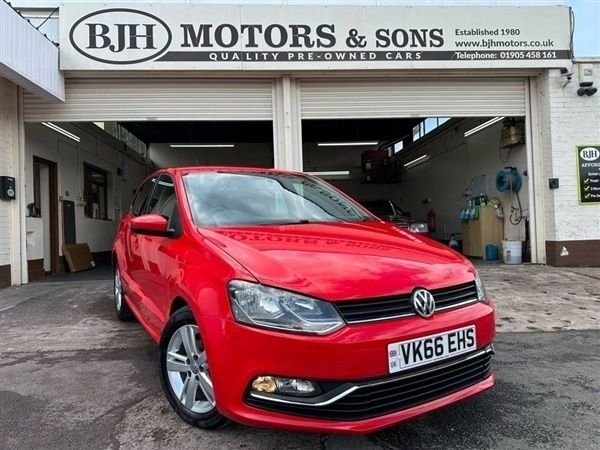 Red Used 2016 VW Polo Match Hatchback | £8,495 (Fair price) - Image 1/1