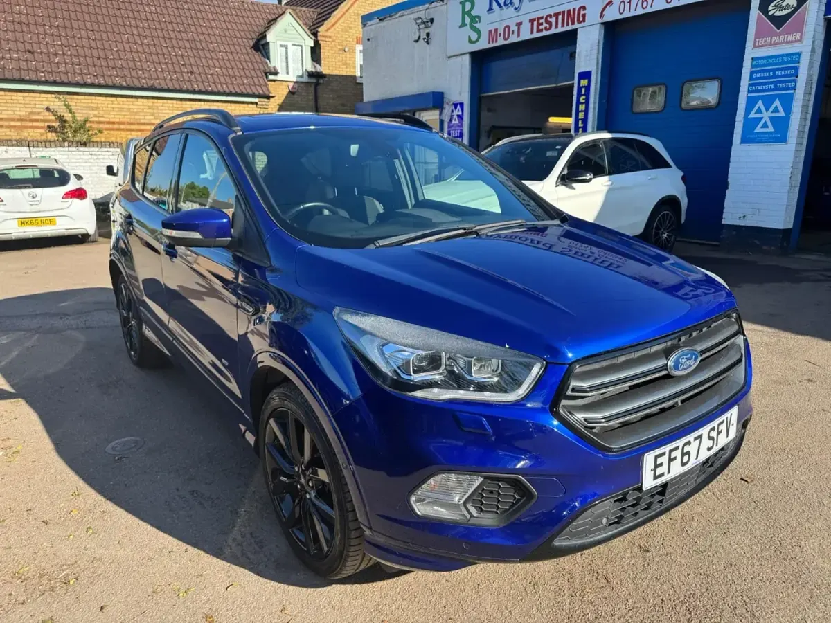 Used Ford Kuga ST-Line X 180 HP (132 kW) 2018 Blue SUV