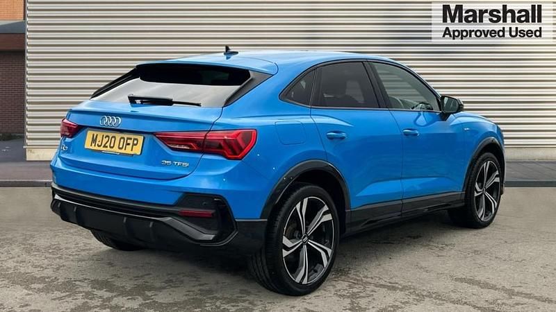 Used Audi Q3 Sport 150 HP (110 kW) 2020 Blue SUV