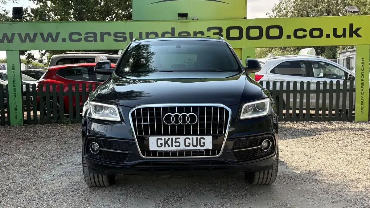 Used Audi Q5 S-line plus 190 HP (139 kW) 2015 Blue SUV