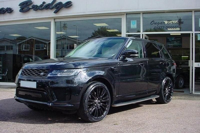 Black Used 2021 Land Rover Range Rover Sport HSE Dynamic SUV | £45,950 (Expensive) - Image 1/1