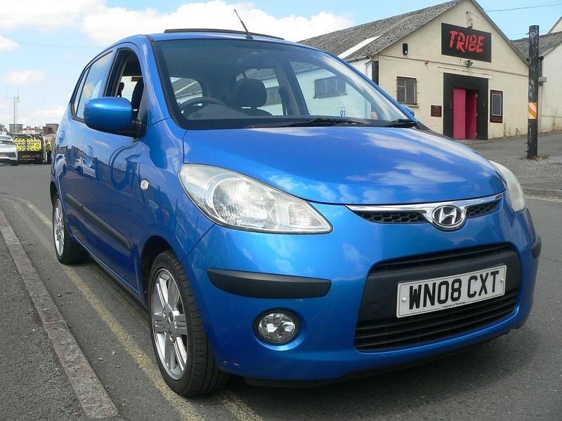 Blue Used 2008 Hyundai i10 Style Hatchback | £1,695 - Image 1/4