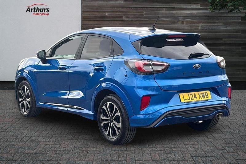 Used Ford Puma ST-Line 123 HP (90 kW) 2024 Blue SUV