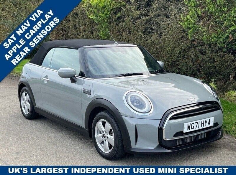 Grey Used 2021 Mini Cooper Cabriolet Classic Cabriolet | £16,395 (Fair price) - Image 1/4