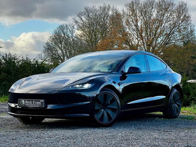Black New 2025 Tesla Model 3 Sedan | £29,583 - Image 1/3