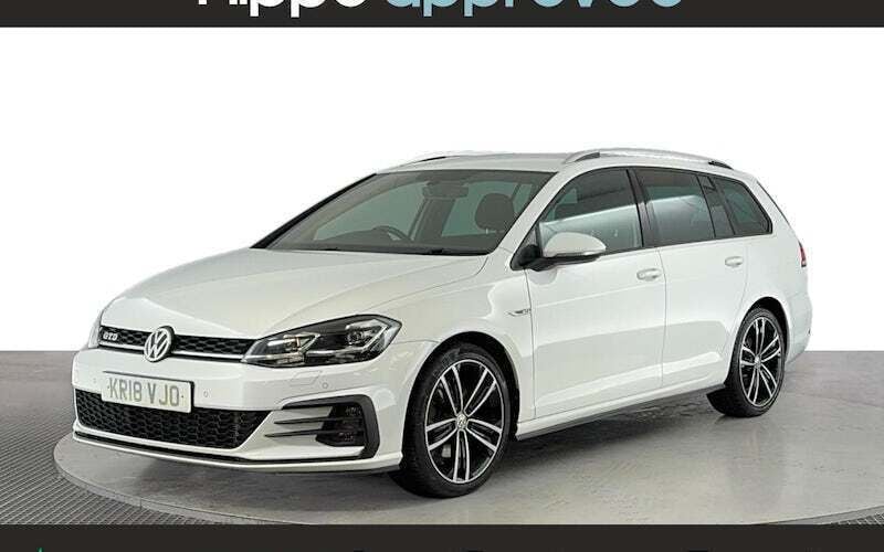 White Used 2018 VW Golf VII GTD Estate | £15,120 (Fair price) - Image 1/4