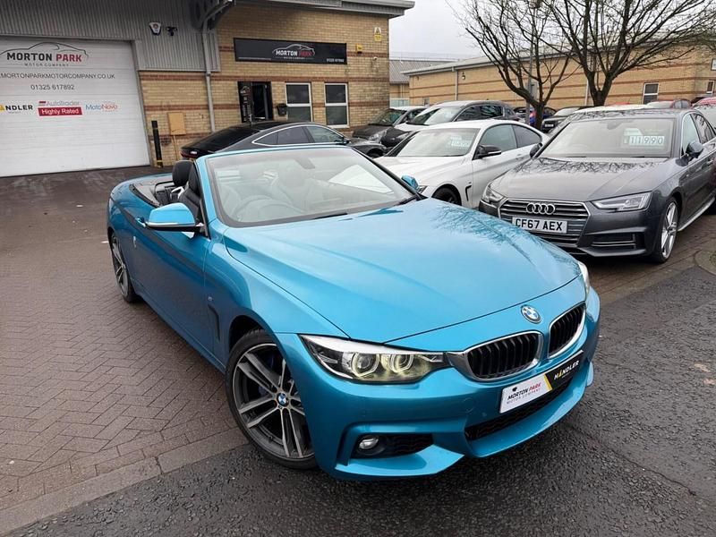 Used BMW 420 M Sport 2017 Blue Cabriolet