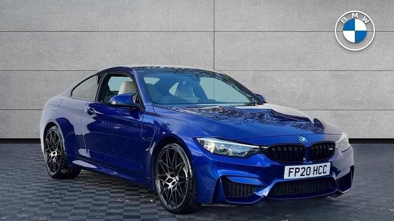Blue Used 2020 BMW M4 Competition Edition Coupe | £37,490 (A bit pricey) - Image 1/4
