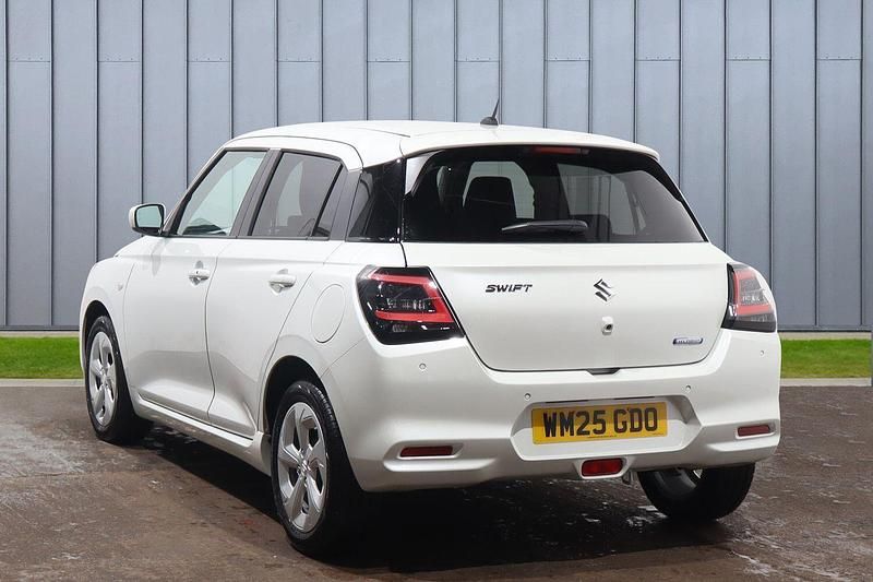 New Suzuki Swift 2025 White Hatchback