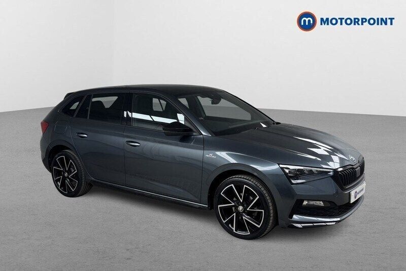 Grey Used 2020 Skoda Scala Monte Carlo Hatchback | £15,649 (Fair price) - Image 1/4