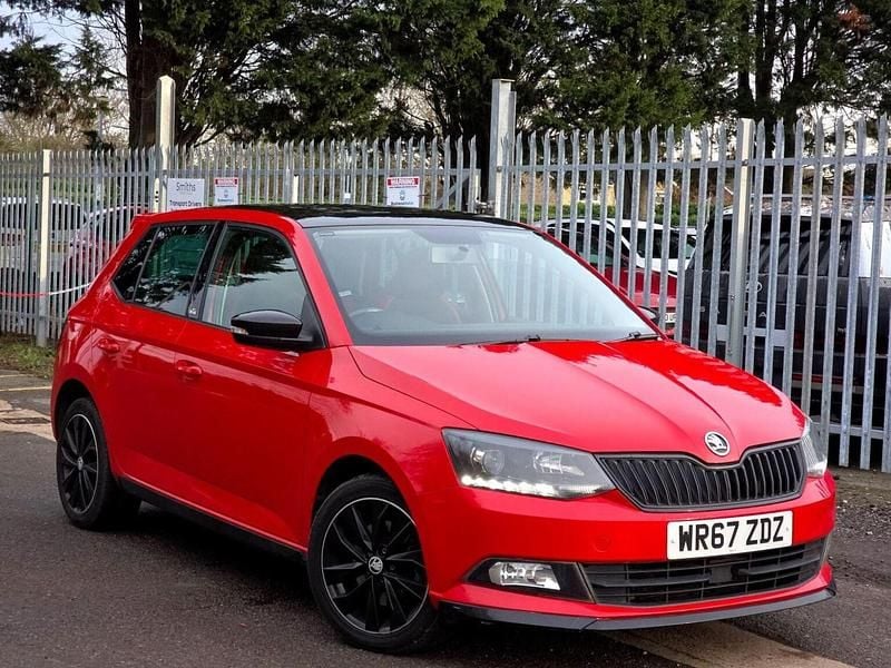 Red Used 2017 Skoda Fabia Monte Carlo Hatchback | £9,390 (Fair price) - Image 1/4