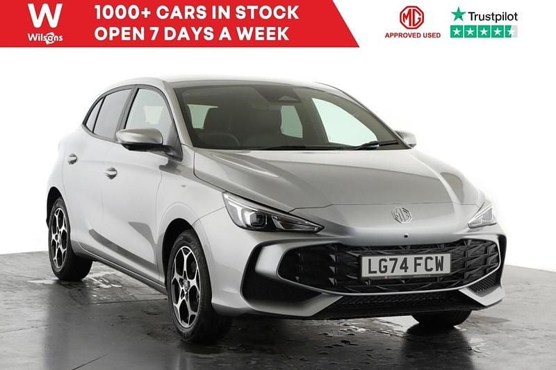 Silver Used 2025 MG MG3 Trophy Hatchback | £17,298 (Good price) - Image 1/4