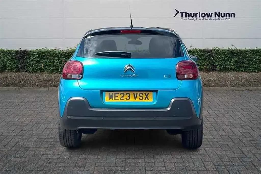 Used Citroën C3 PureTech 110 HP (80 kW) 2023 Blue Hatchback