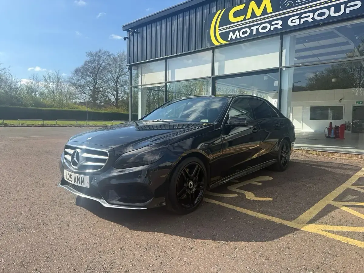 Used Mercedes E350 AMG 252 HP (185 kW) 2014 Black Sedan