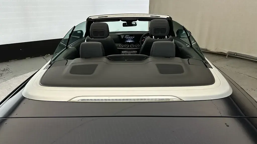 Used Mercedes E220 AMG Line Premium Plus 2018 Blue Cabriolet