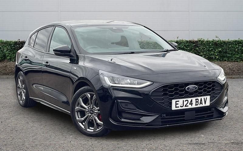 Used Ford Focus ST-Line 125 HP (91 kW) 2024 Black Hatchback