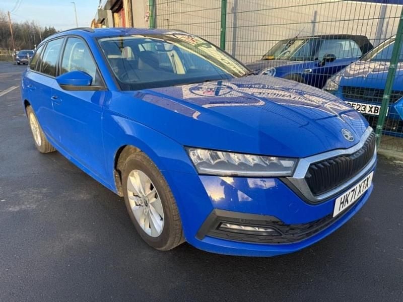Used Skoda Octavia SE Technology 150 HP (110 kW) 2021 Blue Estate