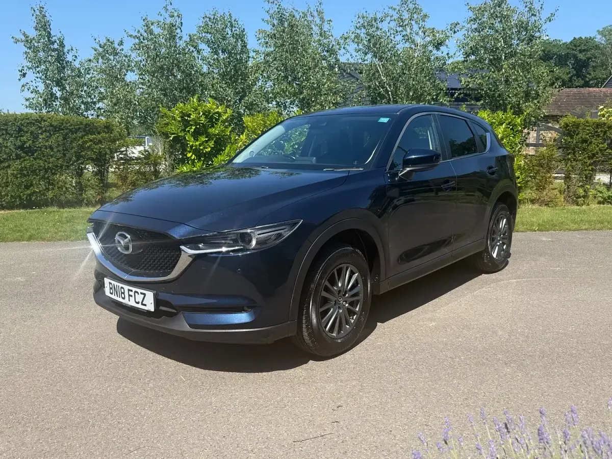 Used Mazda CX-5 2018 Blue SUV